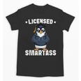 Graduation Penguin Licensed Smartass Graduate Unisex T-Shirt