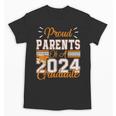 Graduation Proud Parents Of a 2024 Graduate For Mom And Dad Unisex T-Shirt