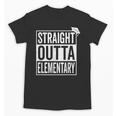 Graduation Shirt Straight Outta Elementary Unisex T-Shirt