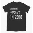 GraduationShirts Legends Graduate In 2018 Tee Unisex T-Shirt