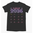 Grow With Me Graduation First Day Of School Class Of 2036 Unisex T-Shirt