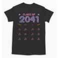 Grow With Me Graduation First Day Of School Class Of 2041 Unisex T-Shirt
