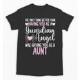 Guardian Angel Memorial In Memory Of Aunt Tee For Niece Unisex T-Shirt