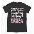 Guardian Angel Memorial In Memory Of Grandson For Grandma Unisex T-Shirt