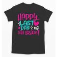 Happy Last Day Of Fifth 5th Grade Teacher Student Graduation Unisex T-Shirt