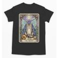 The Hermit Cat Tarot Card Introvert By Georgi Unisex T-Shirt The Hermit Cat Tarot Card Introvert By Georgi Unisex T-Shirt