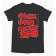 High School Graduation Tshirt Game Over Senior Class Of 2018 Unisex T-Shirt