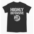 Highly Defensive Armadillo Shield Introvert Boundaries Unisex T-Shirt Highly Defensive Armadillo Shield Introvert Boundaries Unisex T-Shirt