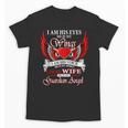My Husband Is My Guardian Angel In Heaven Memory Memorial Unisex T-Shirt My Husband Is My Guardian Angel In Heaven Memory Memorial Unisex T-Shirt