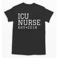 ICU Nurse 2018 Graduation Nurse RN Unisex T-Shirt
