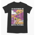 I'd Rather Be Kite Flying Throwback Hobby Memory Kite Unisex T-Shirt