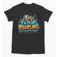 I'm Done Peopling Introvert Sloth Unisex T-Shirt