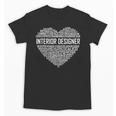 Interior Er Heart Graduation Unisex T-Shirt