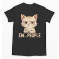 Introvert Anime Cat Ew People Unisex T-Shirt Introvert Anime Cat Ew People Unisex T-Shirt