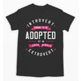 Introvert Looking To Be Adopted Introvert Humor Unisex T-Shirt
