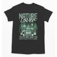 Introvert Nature Lover Introverted Forest Lover & Tree Unisex T-Shirt