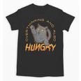 Introvert Overthinking Hungry Sarcastic Overthinker Unisex T-Shirt