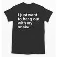 Introvert Pet Snake Owner Unisex T-Shirt