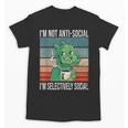 Introvert Selectively Social Anti-Social Shy Unisex T-Shirt Introvert Selectively Social Anti-Social Shy Unisex T-Shirt