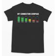 Introvert Tired Battery Unisex T-Shirt Introvert Tired Battery Unisex T-Shirt