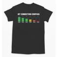 Introvert Tired Battery Unisex T-Shirt