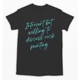 Introvert But Willing To Discuss Rock Painting Unisex T-Shirt Introvert But Willing To Discuss Rock Painting Unisex T-Shirt