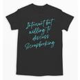 Introvert But Willing To Discuss Scrapbooking Unisex T-Shirt