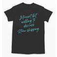 Introvert But Willing To Discuss Stone Skipping Unisex T-Shirt