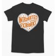 Introverted Extrovert People Hater Calm Peace Lover Unisex T-Shirt