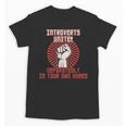 Introverts Unite Introverting Introverts At Home Unisex T-Shirt