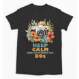 Keep Calm And Remember The 80s Retro Vintage Nostalgia Unisex T-Shirt