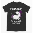 Kids Class Of 2018 Unicorn Preschool Graduation For Girls Unisex T-Shirt