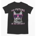 Kids Cool Future Is Bright Kids Graduation Or Birthday Unisex T-Shirt