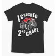 Kids I Crushed 2nd Grade Monster Truck School Graduation Unisex T-Shirt