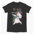 Kids Dabbing Unicorn Graduation 5th Grade Class Of 2019 Unisex T-Shirt