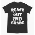 Kids Peace Out 2ND Grade For Graduation Unisex T-Shirt