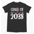 Kindergarten Class Of 2038 First Day School Graduation Girls Unisex T-Shirt