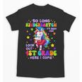 Kindergarten Graduation 2025 Graduate Girls Unicorn 1st Grad Unisex T-Shirt