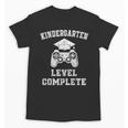 Kindergarten Level Complete Retro Graduation Video Gamer Unisex T-Shirt