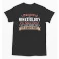 Kinesiology Major Student Shirt Graduation Unisex T-Shirt