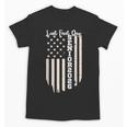 Last First Day Senior 2026 USA Flag Graduation Class Of 2026 Unisex T-Shirt