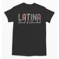 Latina Proud And Educated Powerful Latinas Pride Graduation Unisex T-Shirt