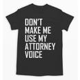 Lawyer Law School Graduation Attorney Men Women Unisex T-Shirt