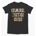 Lawyer True Crime Lover Addict Graduation Apparel Criminal Justice Girlie Major Degree Future Detective Unisex T-Shirt