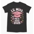 Little Miss Pre-K Grad 2025 Preschool Graduation Girls Kids Unisex T-Shirt