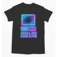 Lofi Reverie Analog Dreams Pixel 90s Desktop VHS Nostalgia Unisex T-Shirt