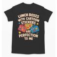 Lunch Boxes With Stickers Lunch Box Nostalgia Retro Unisex T-Shirt Lunch Boxes With Stickers Lunch Box Nostalgia Retro Unisex T-Shirt