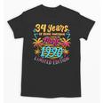 Made In 1990 Limited Edition 90s Nostalgia 34th Birthday Unisex T-Shirt Made In 1990 Limited Edition 90s Nostalgia 34th Birthday Unisex T-Shirt
