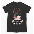 Mastered It Black Girl Masters Degree Graduation Black Queen Unisex T-Shirt