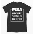 MBA Graduation Unisex T-Shirt